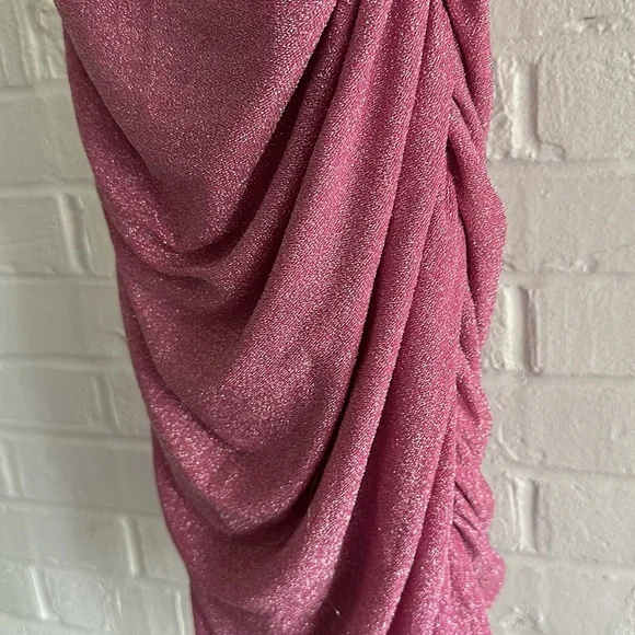 SHEIN Women’s Petite Medium Pink Sparkle Dress - Picture 4 of 4